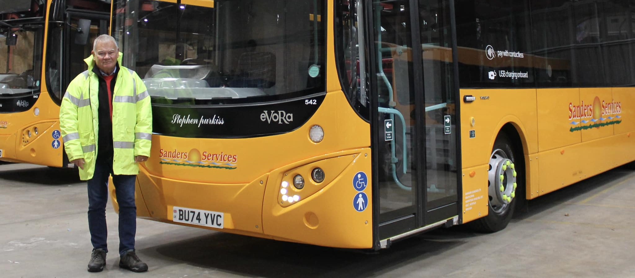 Bus photographer Stephen Purkiss